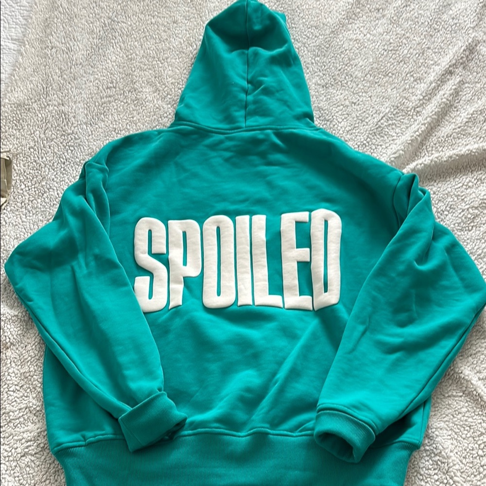 SpoiledChild Jeremy Scott Teal Astronaut Sweatshirt